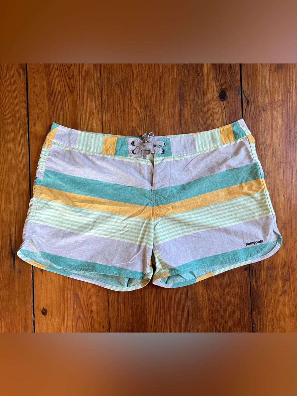 Patagonia Women's Striped Board Shorts
